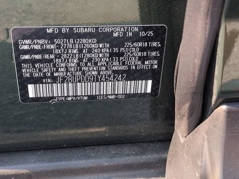 Certified 2026 Subaru Outback Limited AWD/4WD image 45