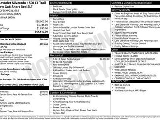Certified 2023 Chevrolet Silverado 1500 LT Trail Boss w/ Protection Package AWD/4WD video 2
