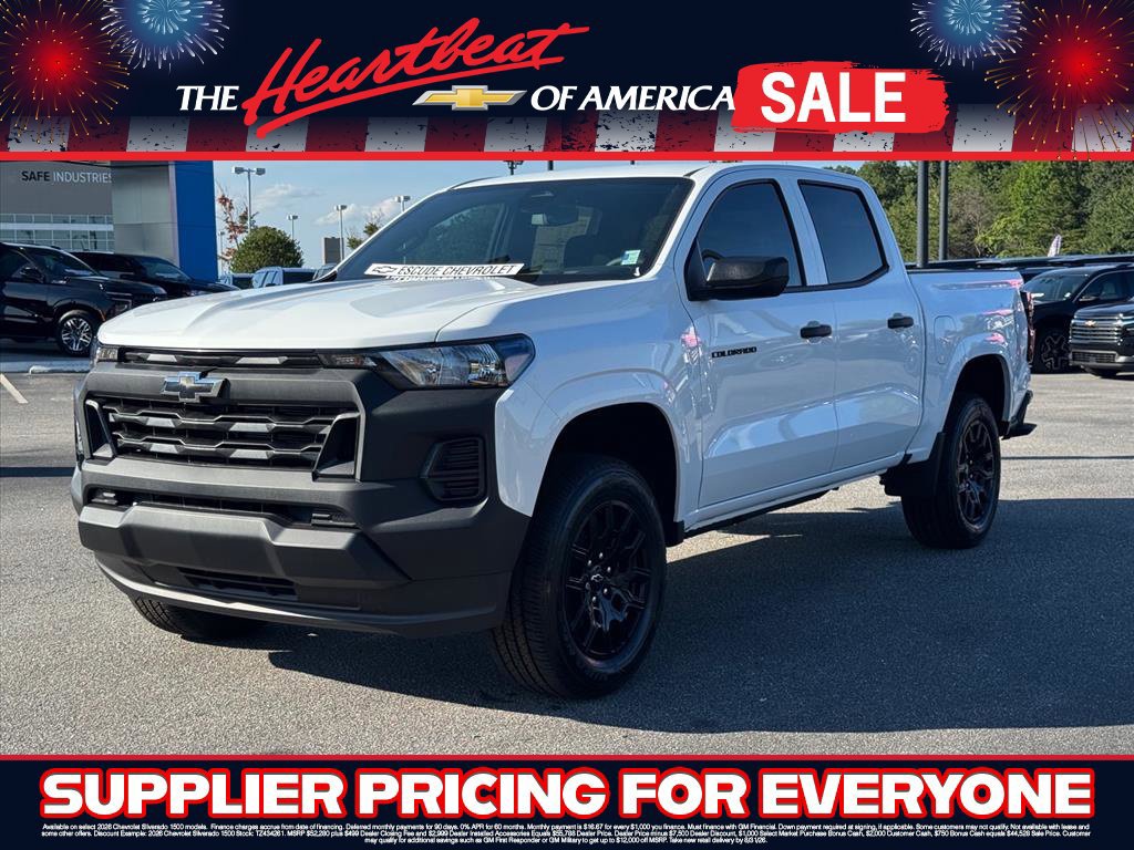 New 2026 Chevrolet Colorado W/T w/ WT Custom Package RWD image 6