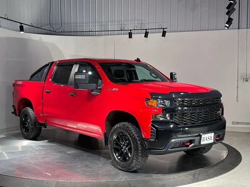 Used 2021 Chevrolet Silverado 1500 Custom Trail Boss w/ LPO, Dark Essentials Package AWD/4WD image 37