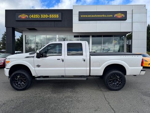 Used 2015 Ford F250 Platinum w/ FX4 Off-Road Package image 2