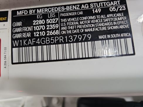 Certified 2023 Mercedes-Benz C 300 Sedan image 38