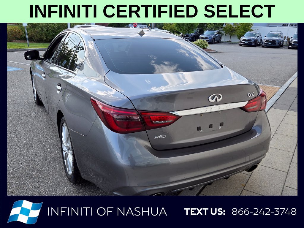 Certified 2019 INFINITI Q50 Luxe w/ Essential Package (3.0T Luxe) AWD/4WD image 13