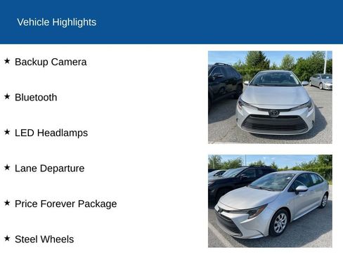 Used 2024 Toyota Corolla LE FWD image 2