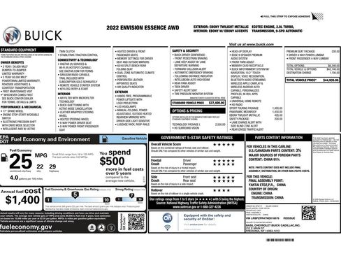 Used 2022 Buick Envision Essence w/ Technology Package I image 9