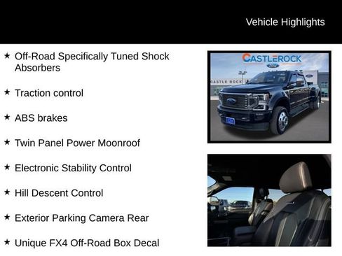 Certified 2022 Ford F450 Platinum w/ FX4 Off-Road Package image 15