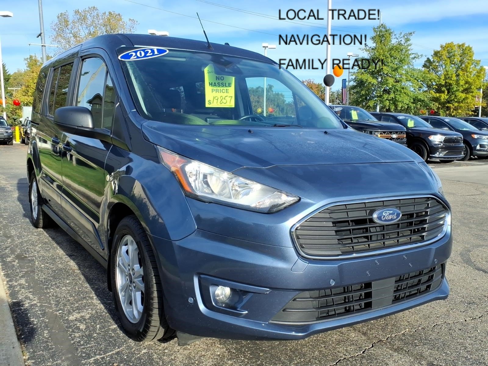 Used 2021 Ford Transit Connect XLT w/ Trailer Tow Package FWD image 1