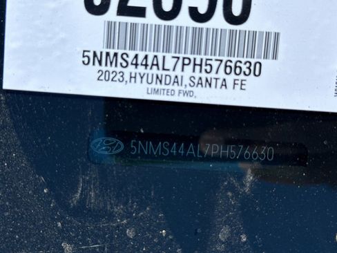 Used 2023 Hyundai Santa Fe Limited w/ Cargo Package FWD image 3