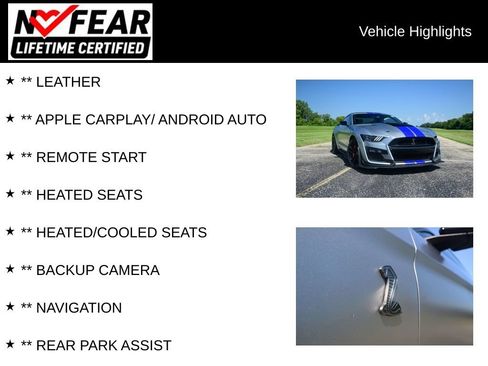 Used 2022 Ford Mustang Shelby GT500 w/ Technology Package RWD image 2