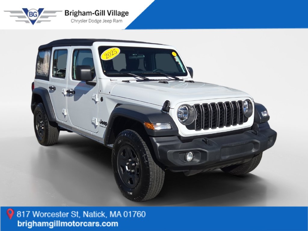 Used 2025 Jeep Wrangler Unlimited Sport AWD/4WD image 1