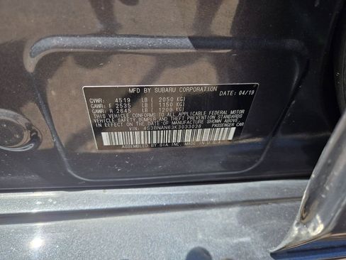 Used 2019 Subaru Legacy 2.5i Limited image 26