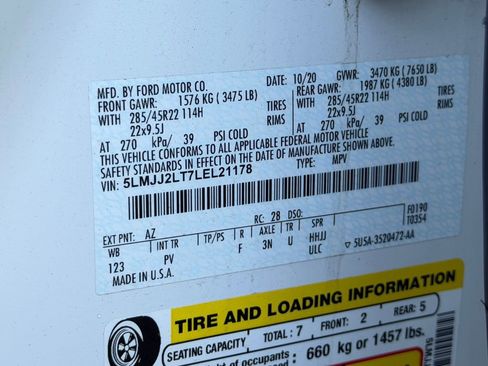 Used 2020 Lincoln Navigator Reserve w/ Luxury Package AWD/4WD image 37