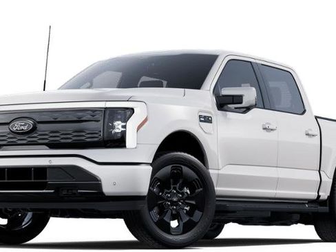 New 2025 Ford F150 Lightning Platinum w/ Dark Elements Package AWD/4WD image 1