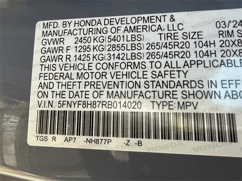 Used 2024 Honda Passport Black Edition image 24