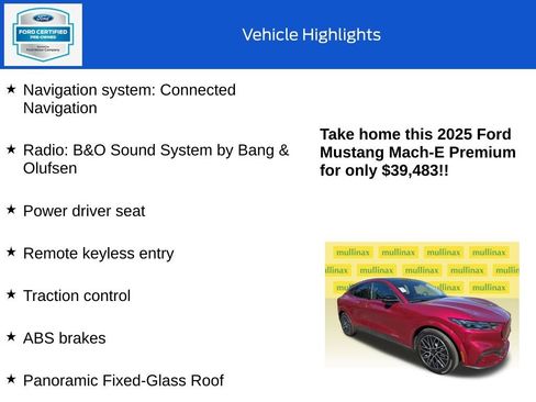 Used 2025 Ford Mustang Mach-E Premium AWD/4WD image 18