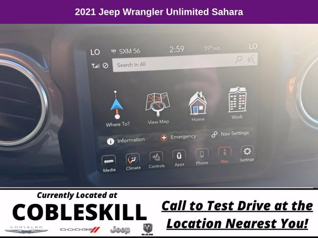 Used 2021 Jeep Wrangler Unlimited Sahara AWD/4WD image 18
