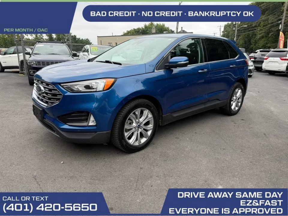 Used 2021 Ford Edge Titanium w/ Cargo Accessory Package AWD/4WD image 3