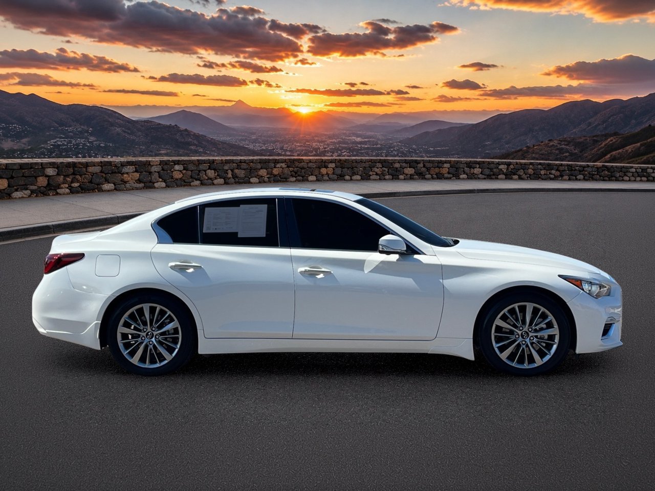 Certified 2023 INFINITI Q50 Luxe w/ Cargo Package RWD image 6