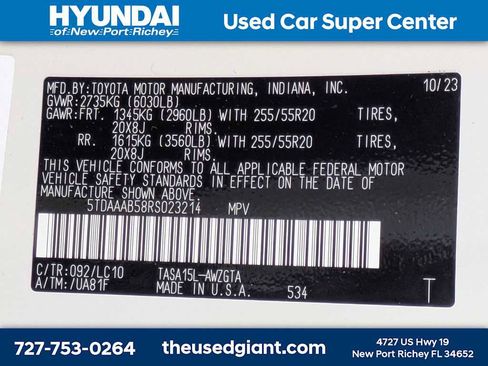 Used 2024 Toyota Grand Highlander Limited image 48