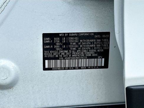 Used 2021 Subaru Outback Limited XT w/ Popular Package #2 image 33