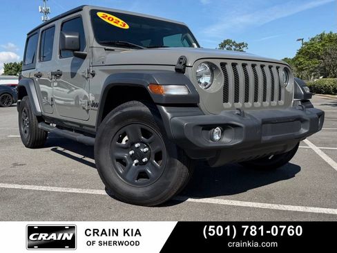 Used 2023 Jeep Wrangler Unlimited Sport AWD/4WD image 1