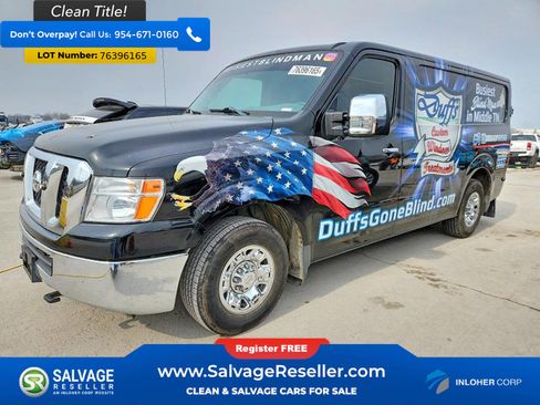 Used 2018 Nissan NV 3500 SL w/ Navigation Package image 1