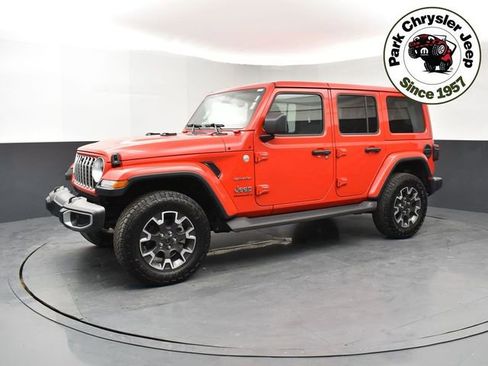 Used 2024 Jeep Wrangler Sahara w/ Dual Top Group image 3