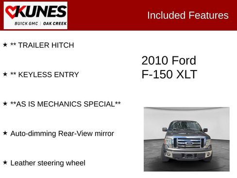 Used 2010 Ford F150 4x4 SuperCab image 2