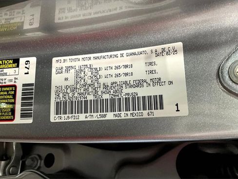 Used 2025 Toyota Tacoma TRD Off-Road w/ TRD Off Road Upgrade Package image 36