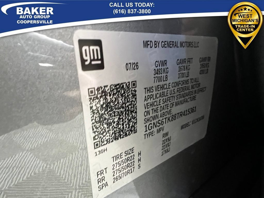 New 2026 Chevrolet Tahoe High Country w/ Sun And Tow Package AWD/4WD image 51