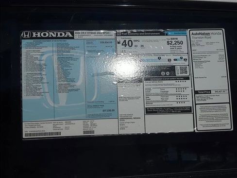 New 2026 Honda CR-V Sport image 22