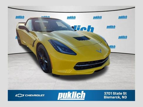 Used 2014 Chevrolet Corvette Stingray Convertible w/ 3LT Preferred Equipment Group RWD image 1