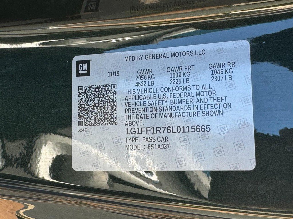 Used 2020 Chevrolet Camaro SS RWD image 30