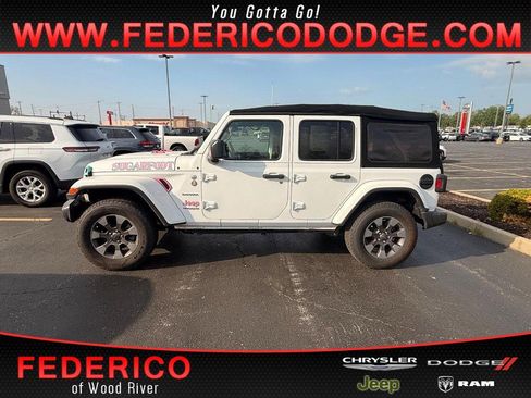 Used 2018 Jeep Wrangler Unlimited Sahara w/ Cold Weather Group image 1