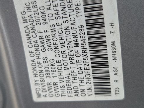 Used 2024 Honda Civic Sport image 22