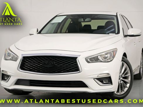 Used 2019 INFINITI Q50 Luxe w/ Cargo Package (L96) image 1