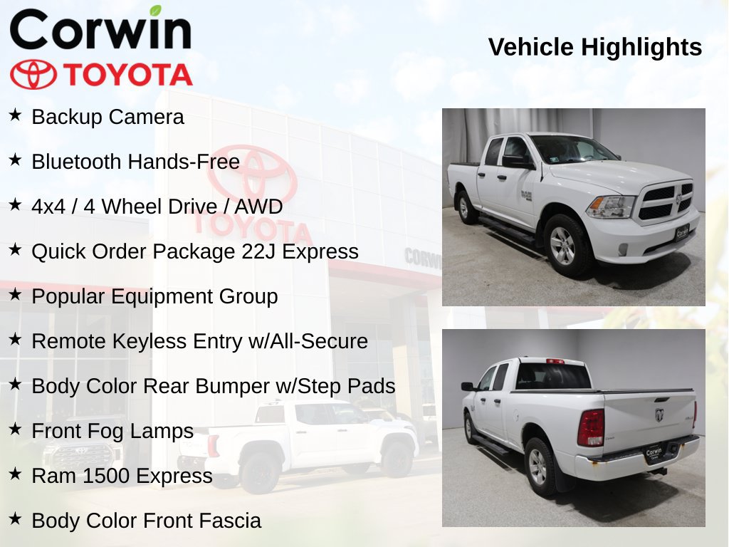 Used 2019 RAM 1500 Express AWD/4WD image 11