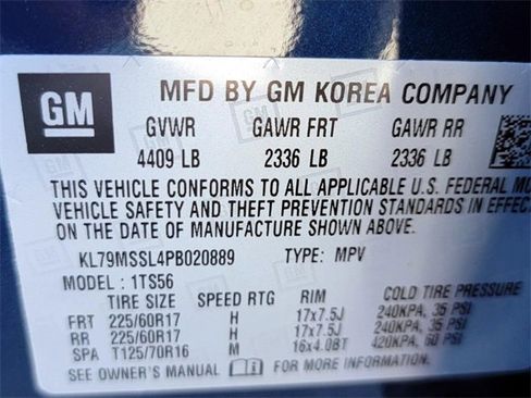 Used 2023 Chevrolet TrailBlazer ACTIV w/ Sun and Liftgate Package image 37