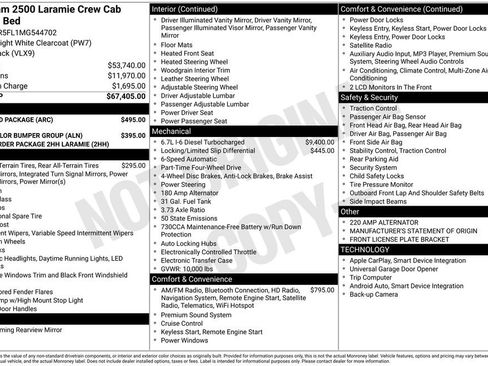 Certified 2021 RAM 2500 Laramie w/ Off Road Package image 26