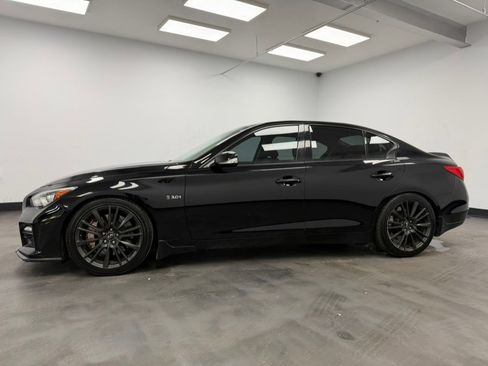 Used 2016 INFINITI Q50 Red Sport 400 image 3