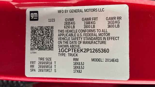 Used 2023 Chevrolet Colorado Trail Boss w/ Technology Package AWD/4WD image 43