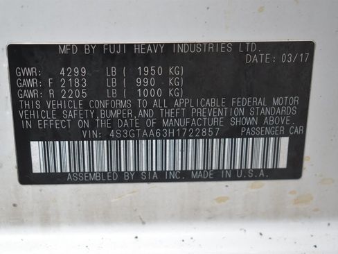 Used 2017 Subaru Impreza 2.0i AWD/4WD image 34