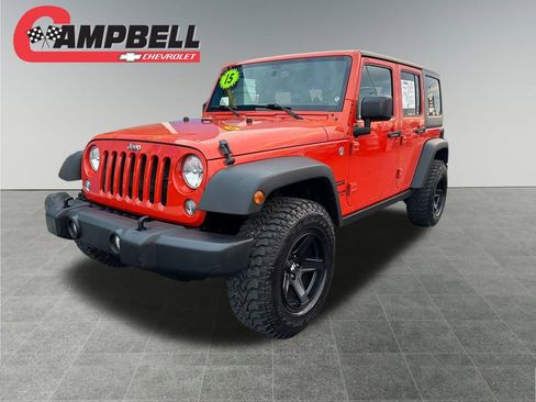 Used 2015 Jeep Wrangler Unlimited Sport w/ Quick Order Package 24S image 1