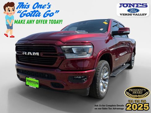 Used 2021 RAM 1500 Laramie w/ Sport Appearance Package AWD/4WD image 1