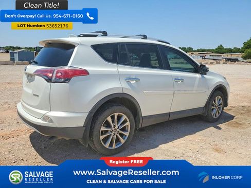 Used 2016 Toyota RAV4 Limited w/ Advanced Technology Package FWD image 4