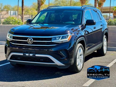 Used 2021 Volkswagen Atlas SE w/ Panoramic Sunroof Package AWD/4WD image 1