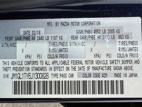 Used 2018 MAZDA MAZDA6 Grand Touring image 35