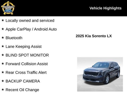 Used 2025 Kia Sorento LX FWD image 2