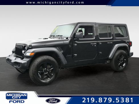 Used 2022 Jeep Wrangler Unlimited Sport AWD/4WD image 1