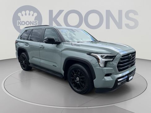 Used 2024 Toyota Sequoia Limited w/ Nightshade Package AWD/4WD image 10